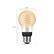 Left. Philips - Hue Filament A19 Bluetooth 40W Smart LED Bulb (2-pack) - White.