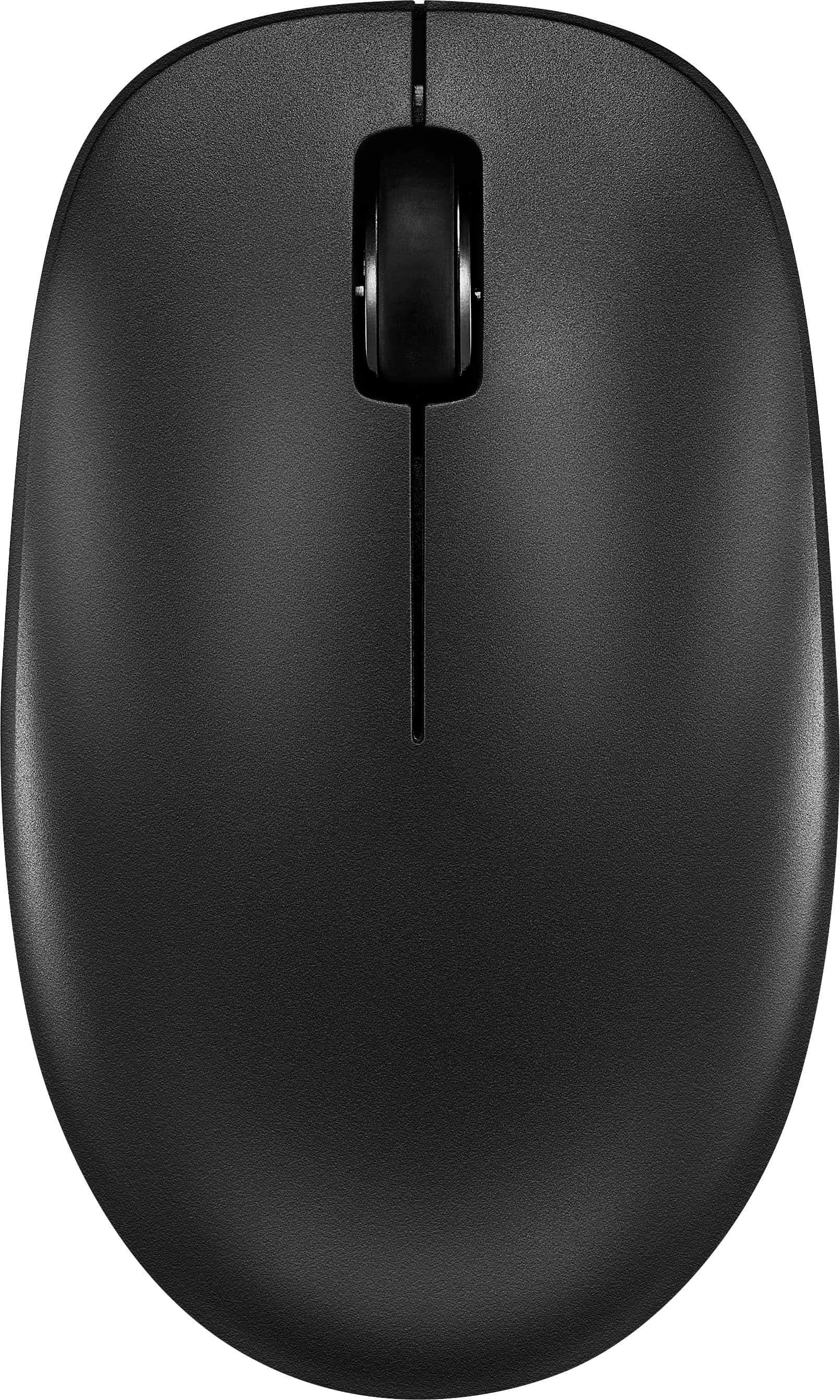 Insignia™ - Bluetooth 3-Button Mouse - Wireless - Black - Front_Zoom