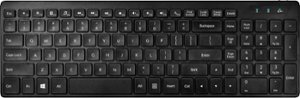 Insignia™ - Full-size Bluetooth Scissor Switch Keyboard - Black - Front_Zoom