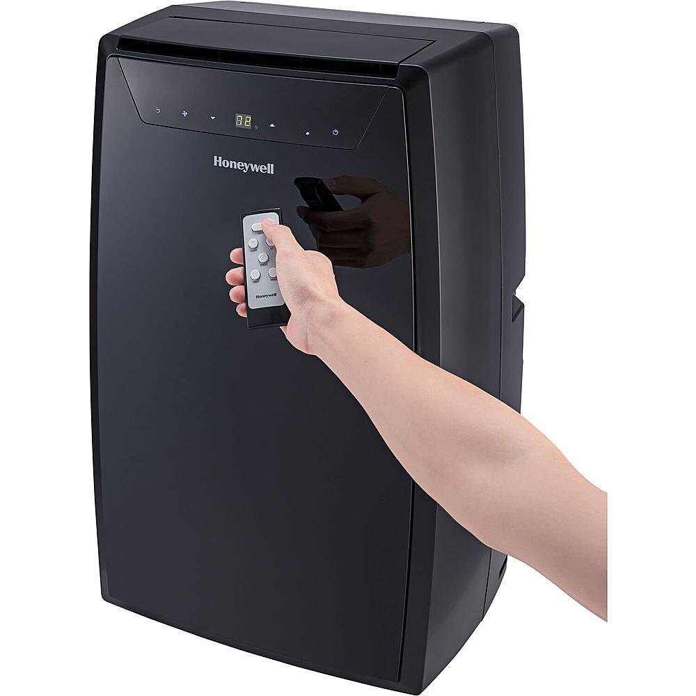 Alt View 16. Honeywell - 14,000 BTU Portable Air Conditioner, Dehumidifier and Fan - Black.