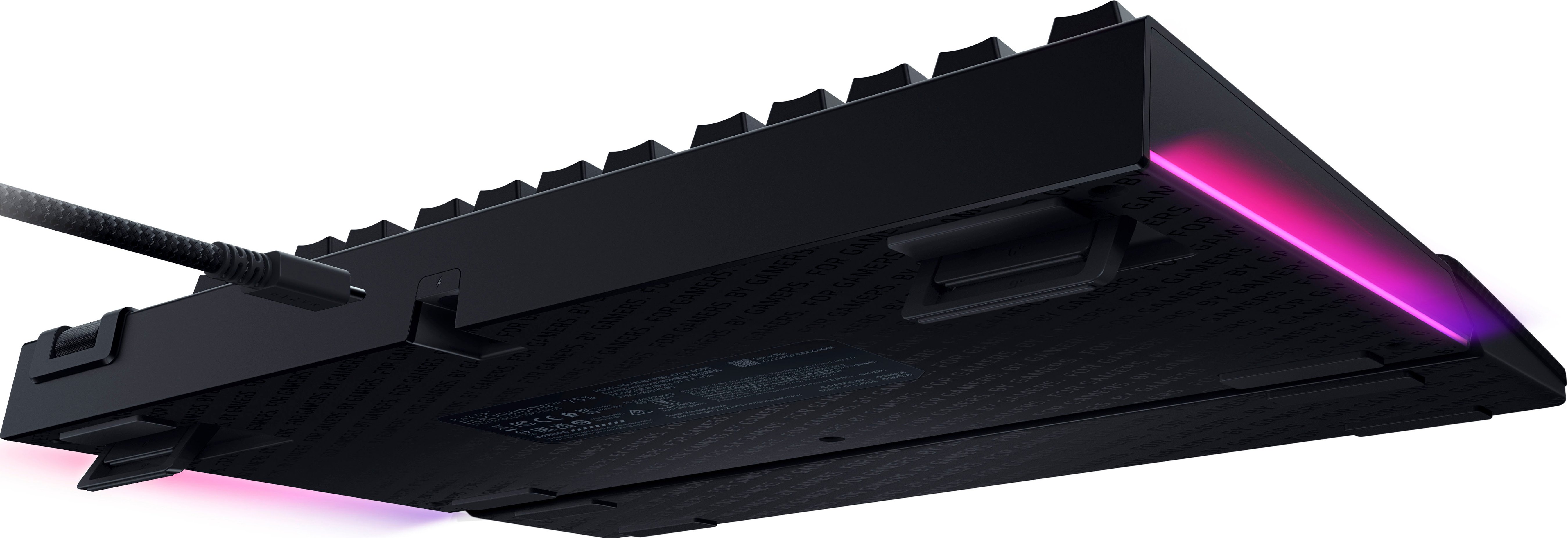 The new Razer BlackWidow V4 75% keyboard includes hot-swappable switches  for its keys - Neowin
