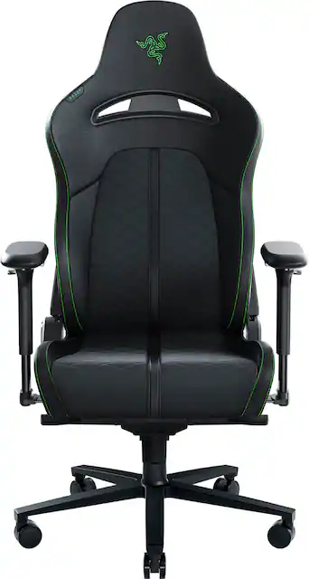 Razer Enki Gaming Chair for All Day Comfort Black Green RZ38 03720400 R3U1 Best Buy