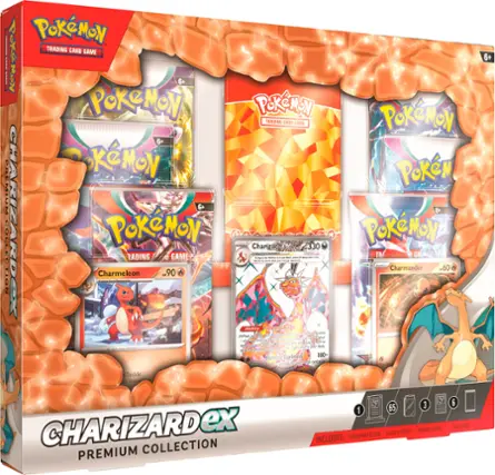Front. Pokémon - Trading Card Game: Charizard ex Premium Collection - Styles May Vary.