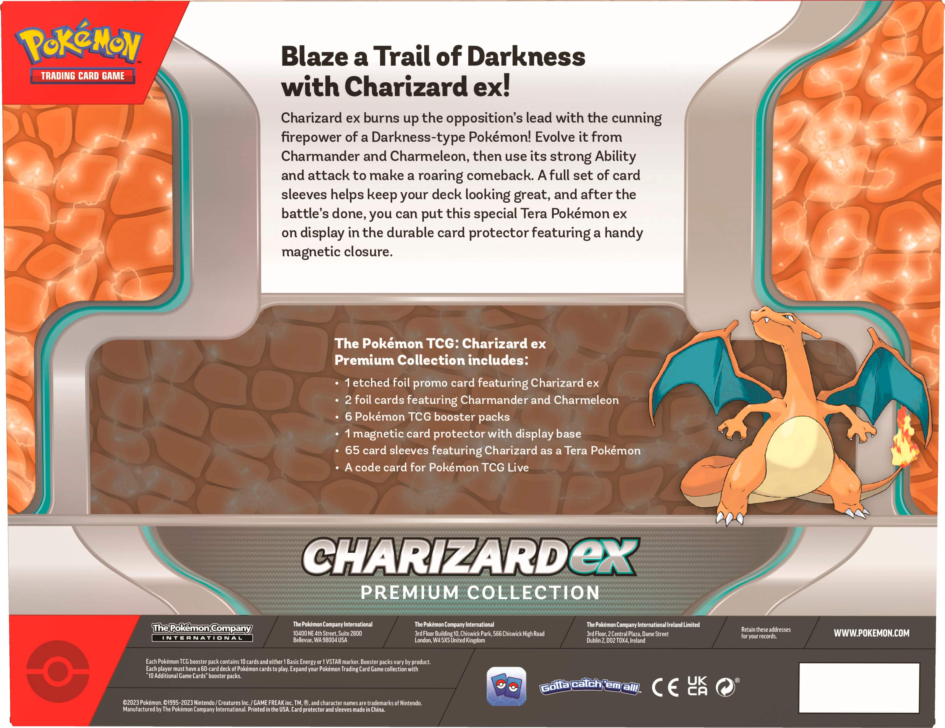 Alt View 11. Pokémon - Trading Card Game: Charizard ex Premium Collection - Styles May Vary.