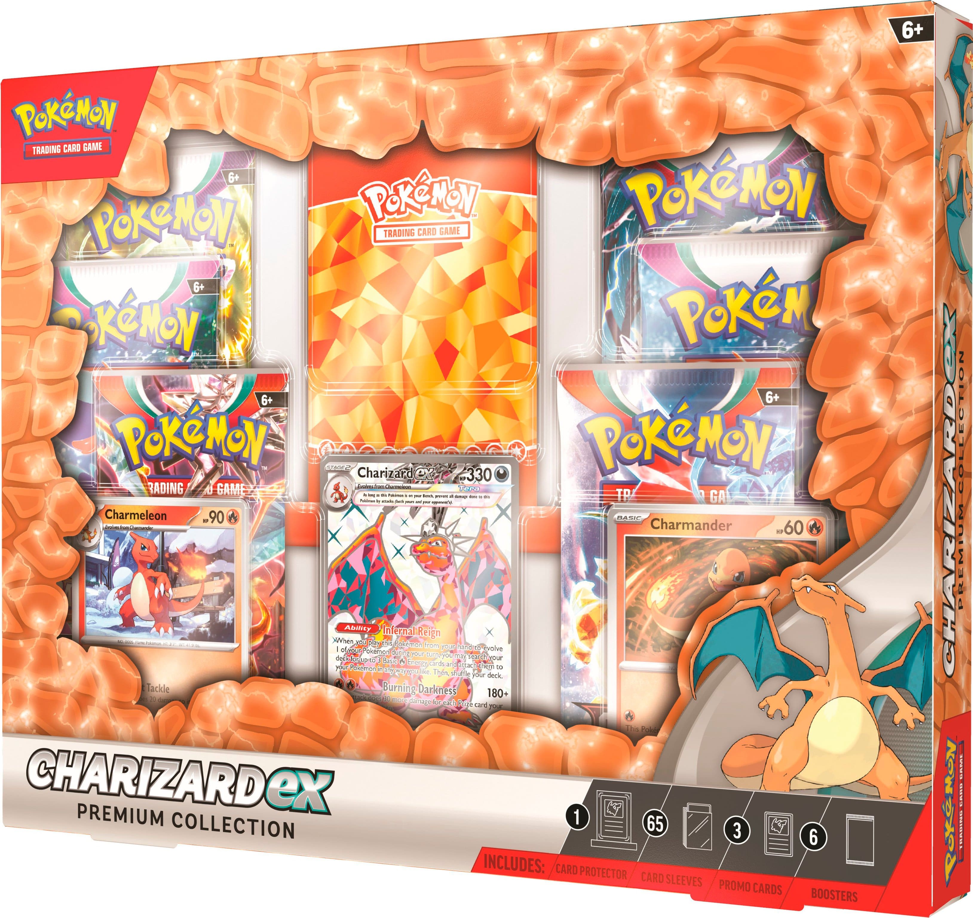 Left. Pokémon - Trading Card Game: Charizard ex Premium Collection - Styles May Vary.