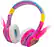 Angle. eKids - DreamWorks Trolls Wireless Over-the-Ear Headphones - Pink.
