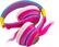 Alt View 12. eKids - DreamWorks Trolls Wireless Over-the-Ear Headphones - Pink.