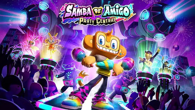 Front. Nintendo - Samba de Amigo: Party Central. - E (Everyone)