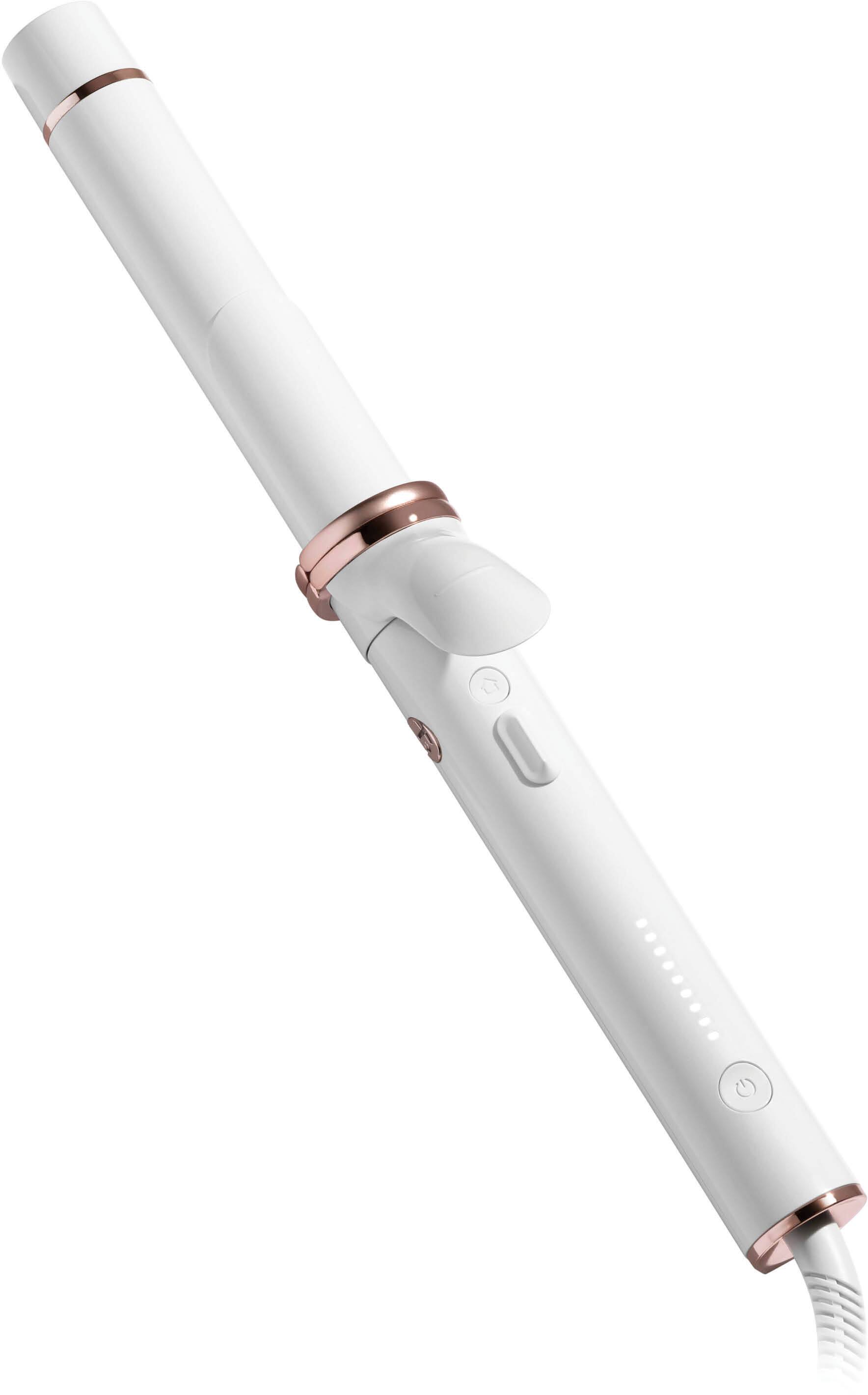 Alt View 18. T3 - CurlWrap 1.25" Automatic Rotating Curling Iron with Long Barrel - White.