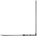 Alt View 3. Acer - Chromebook 315 – 15.6" HD Display Laptop - Intel Celeron N4020 with 4GB LPDDR4 – 64GB eMMC - Silver.