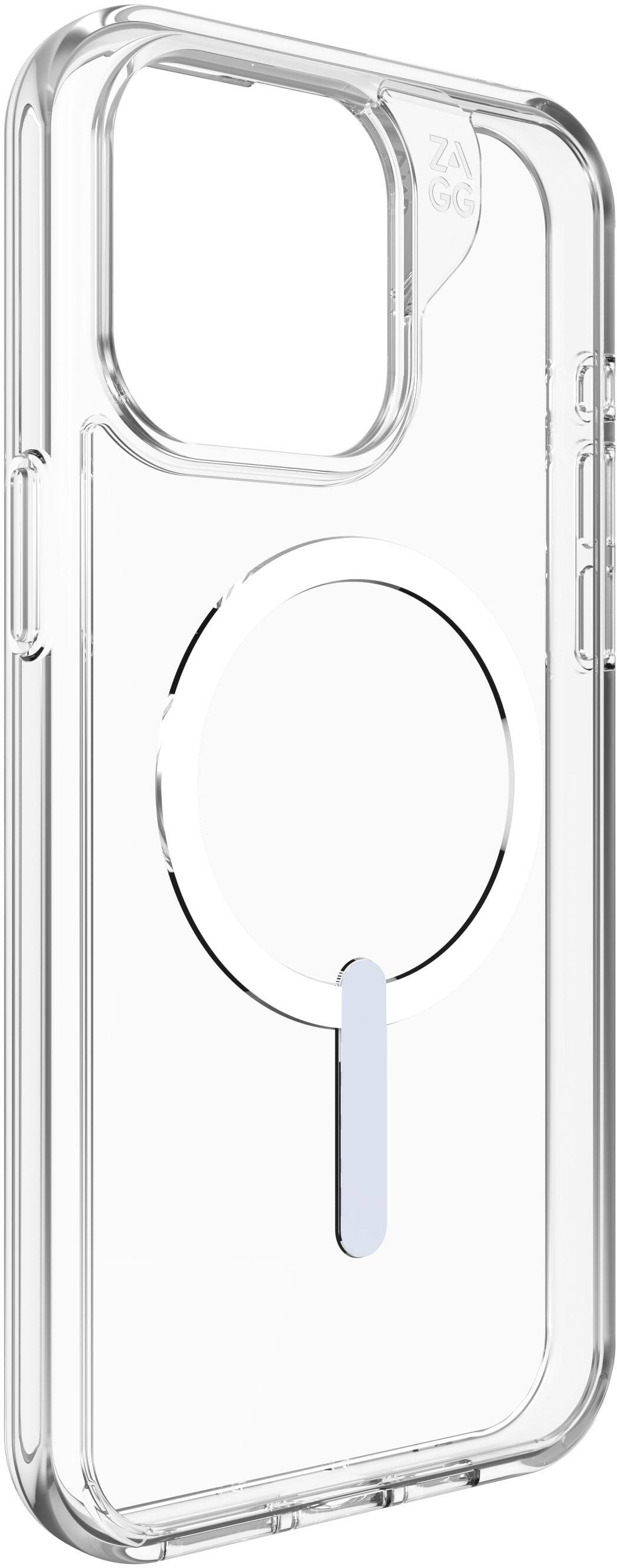 Alt View 11. ZAGG - mophie New Phone Essentials Kit: 360 Protection + Fast, Compact Power for Apple iPhone 15 Pro Max - Clear/White.