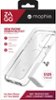 ZAGG - mophie New Phone Essentials Kit: 360 Protection + Fast, Compact Power for Apple iPhone 15 Pro Max - Clear/White