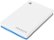Left. Seagate - Game Drive for PlayStation Consoles 2TB External USB 3.2 Gen 1 Portable Hard Drive with Blue LED Lighting - White.