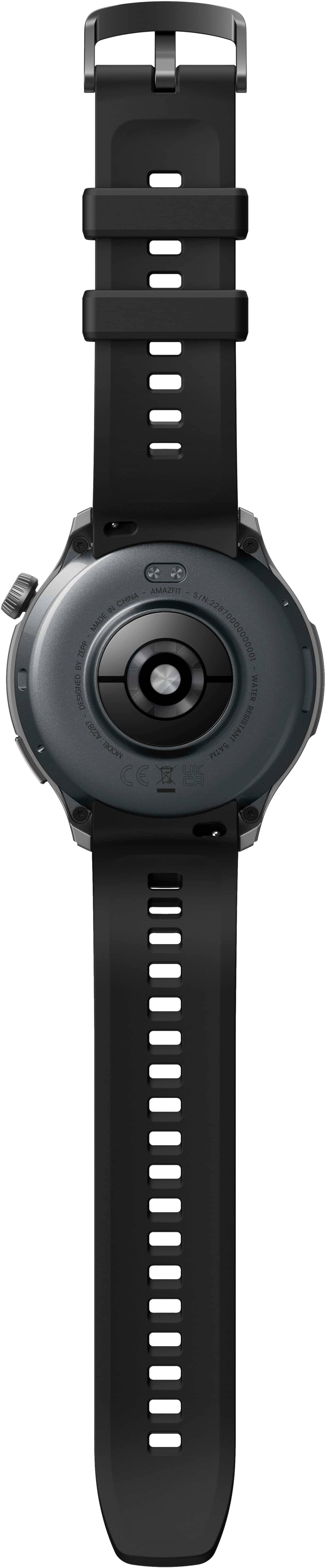 Alt View 3. Amazfit - Balance Smartwatch 38mm Aluminum Alloy - Black.