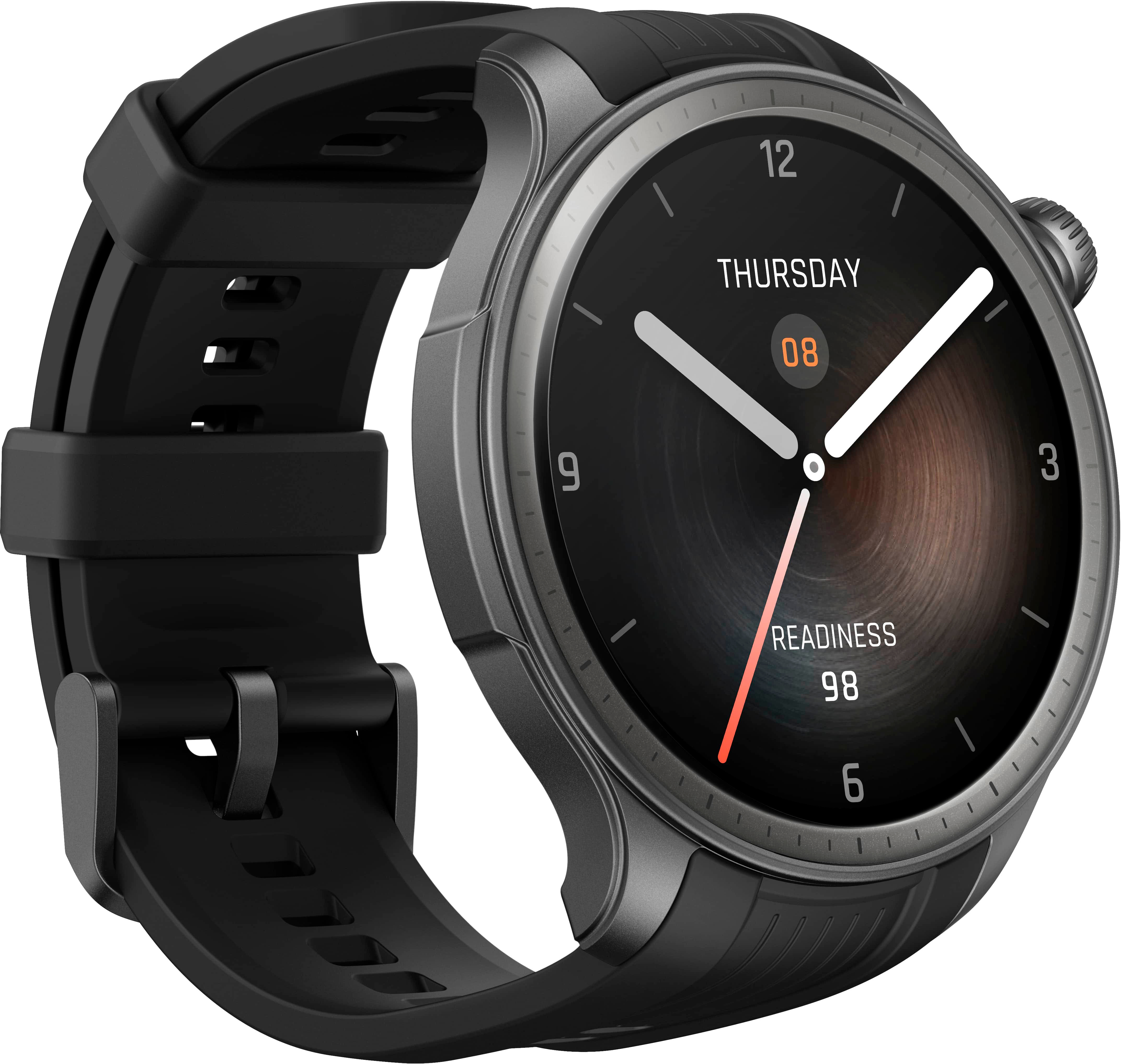 Amazfit Active Edge Smart Watch with Stylish Rugged Sport & Fitness Design  ? Midnight Pulse 