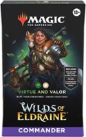 Wizards of The Coast - Magic The Gathering Wilds Eldraine Commander Deck - Virtue and Valor - Front_Zoom