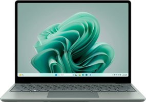 Microsoft - Surface Laptop Go 3 - 12.4" Touch-Screen - Intel Core i5 with 8GB Memory - 256GB SSD (Latest Model) - Sage - Front_Zoom