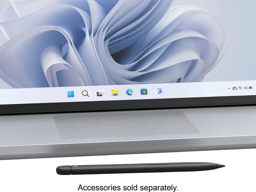 Alt View 16. Microsoft - Surface Laptop Studio 2 - 14.4" Touch-Screen - Intel Core i7 with 32GB Memory -GeForce RTX 4050-1TB SSD (Latest Model) - Platinum.