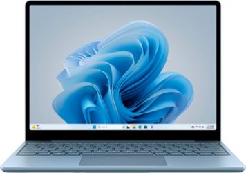 Microsoft - Surface Laptop Go 3 - 12.4" Touch-Screen - Intel Core i5 with 8GB Memory - 256GB SSD (Latest Model) - Ice Blue - Front_Zoom