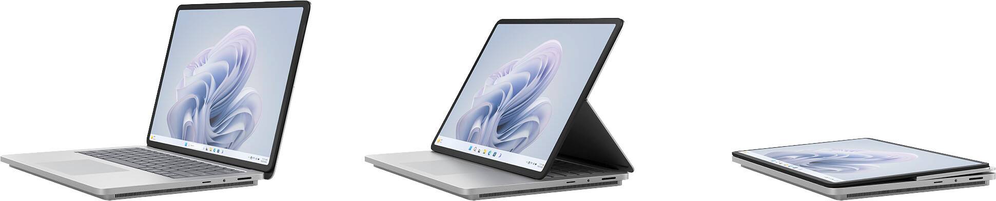 Alt View 15. Microsoft - Surface Laptop Studio 2 - 14.4" Touch-Screen - Intel Core i7 with 32GB Memory -RTX 2000 Ada Gen-1TB SSD (Latest Model) - Platinum.