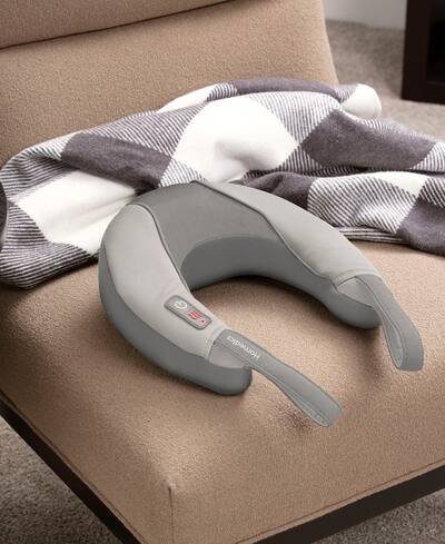 Homedics Pro Therapy Vibration Neck Massager with Soothing Heat Tan NMSQ-217HJ-TN - Best Buy Homedics Pro Therapy Vibration Neck Massager with Soothing Heat Tan NMSQ-217HJ-TN - Best Buy