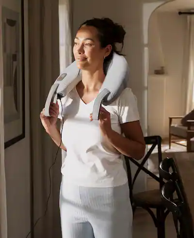 Homedics Pro Therapy Vibration Neck Massager with Soothing Heat Tan NMSQ-217HJ-TN - Best Buy Homedics Pro Therapy Vibration Neck Massager with Soothing Heat Tan NMSQ-217HJ-TN - Best Buy