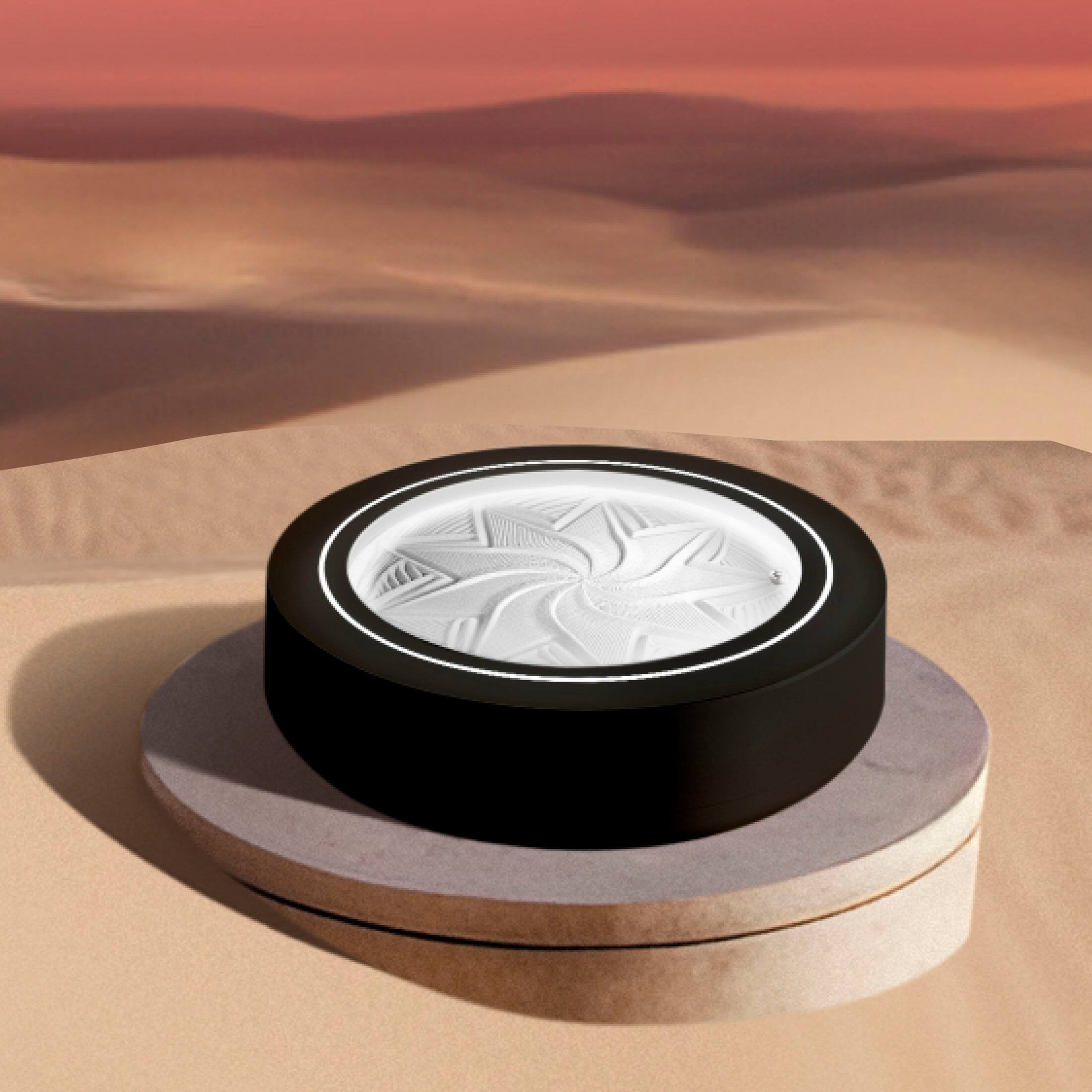 Alt View 19. Homedics - drift Meditation Sand Table 11" - Black.