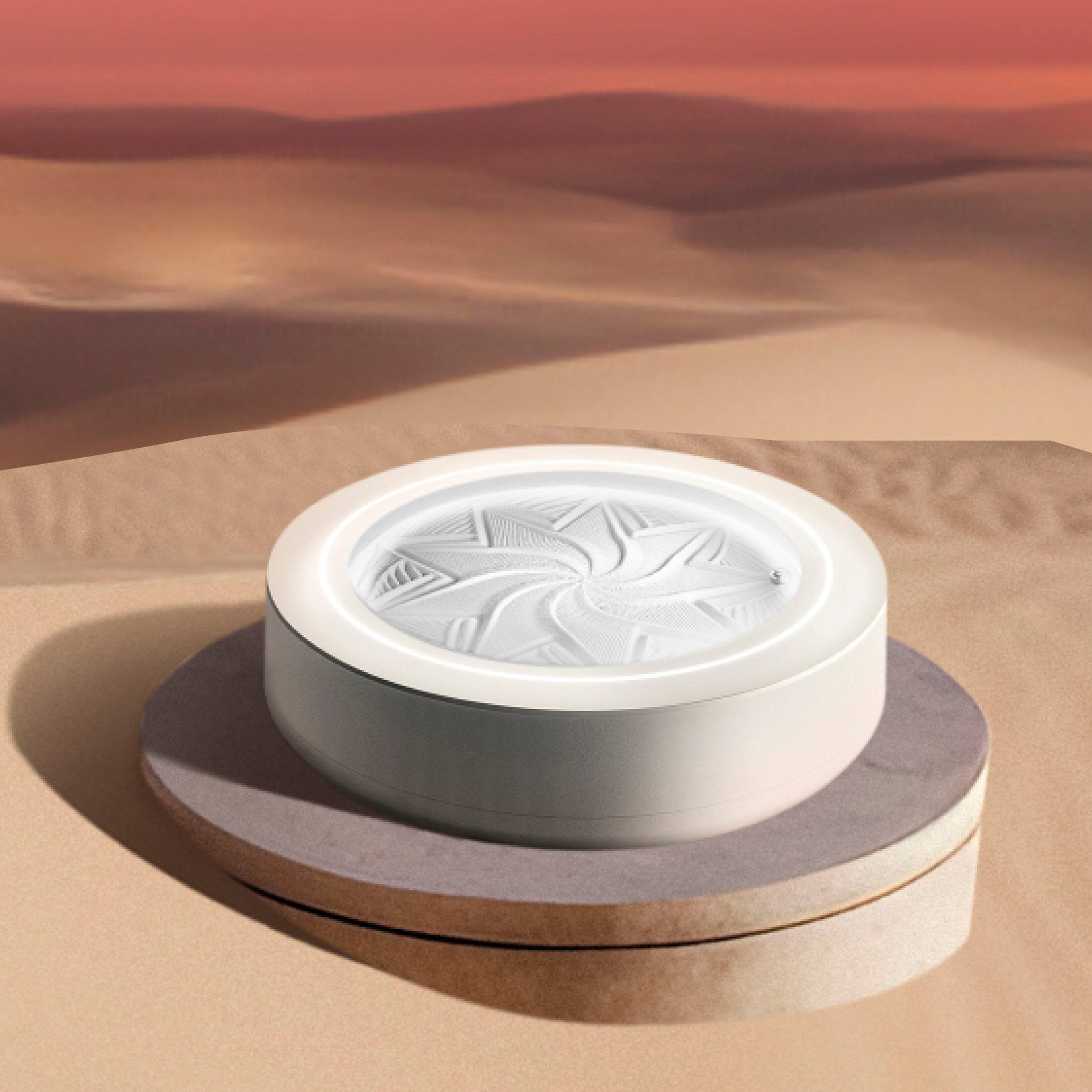 Alt View 19. Homedics - drift Meditation Sand Table 11" - Cream.