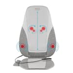 Homedics - Shiatsu + Kneading & Vibration Massage Cushion with Heat - Gray