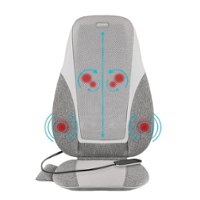 Homedics - Shiatsu + Kneading & Vibration Massage Cushion with Heat - Gray - Alt_View_Zoom_11