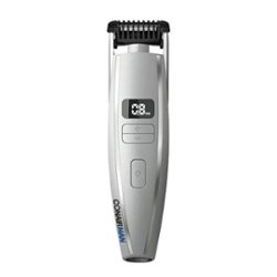 Conair - Conairman Beard & Stubble Rechargeable Hair Trimmer Dry - Silver - Angle_Zoom