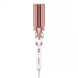 Conair - Double Ceramic Triple Barrel Waver - Rose Gold
