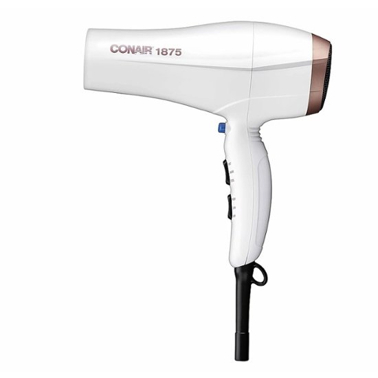 CONAIR, White, 125 V, Hair Dryer - 6GAL9