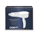Top. Conair - Double Ceramic Hair Dryer - White.