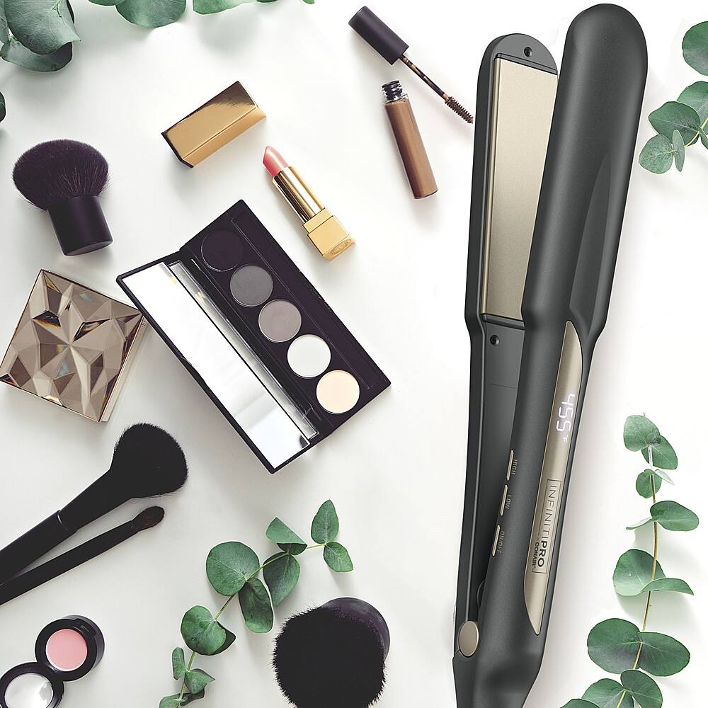 Alt View 15. Conair - InfinitiPRO 1 1/4" Ceramic Flat Iron - Tourmaline.