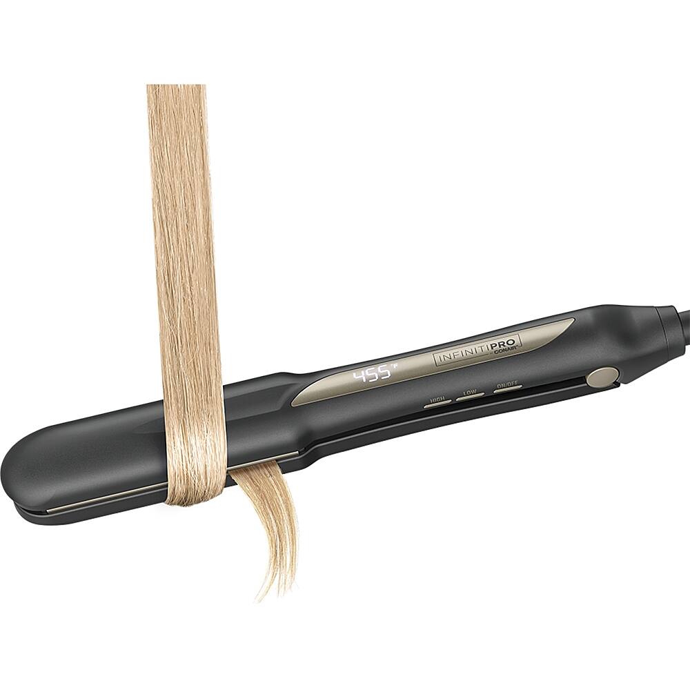 Alt View 14. Conair - InfinitiPRO 1 1/4" Ceramic Flat Iron - Tourmaline.