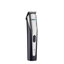 Conair - Conairman All-in-One Face & Body Rechargeable Hair Trimmer Wet/Dry - Silver - Angle_Zoom