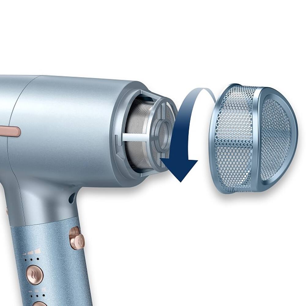 Alt View 11. Conair - InfinitiPRO DigitalAIRE Hair Dryer - Powder Blue.