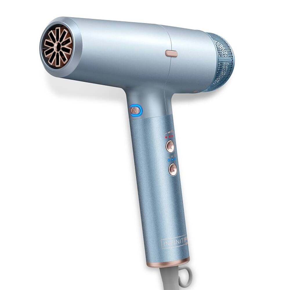 Alt View 12. Conair - InfinitiPRO DigitalAIRE Hair Dryer - Powder Blue.