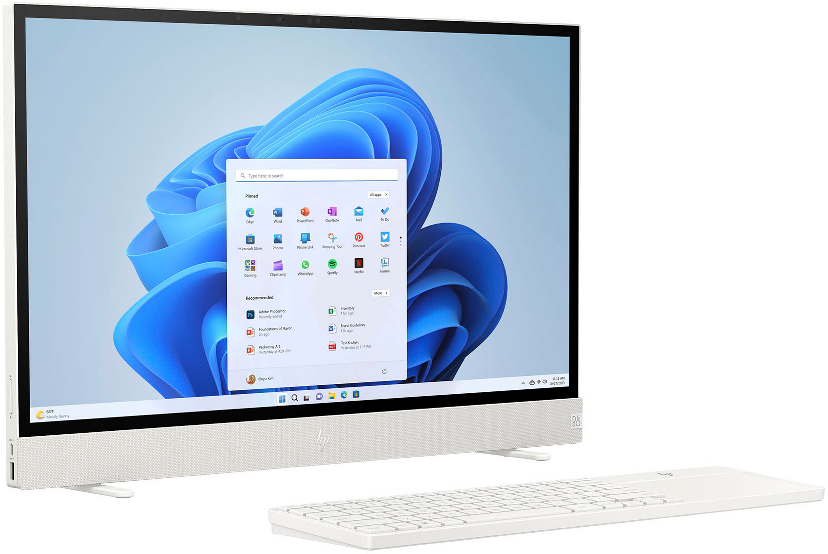 HP Envy Move 23.8 QHD Touch-Screen Portable All-in-One Intel Core