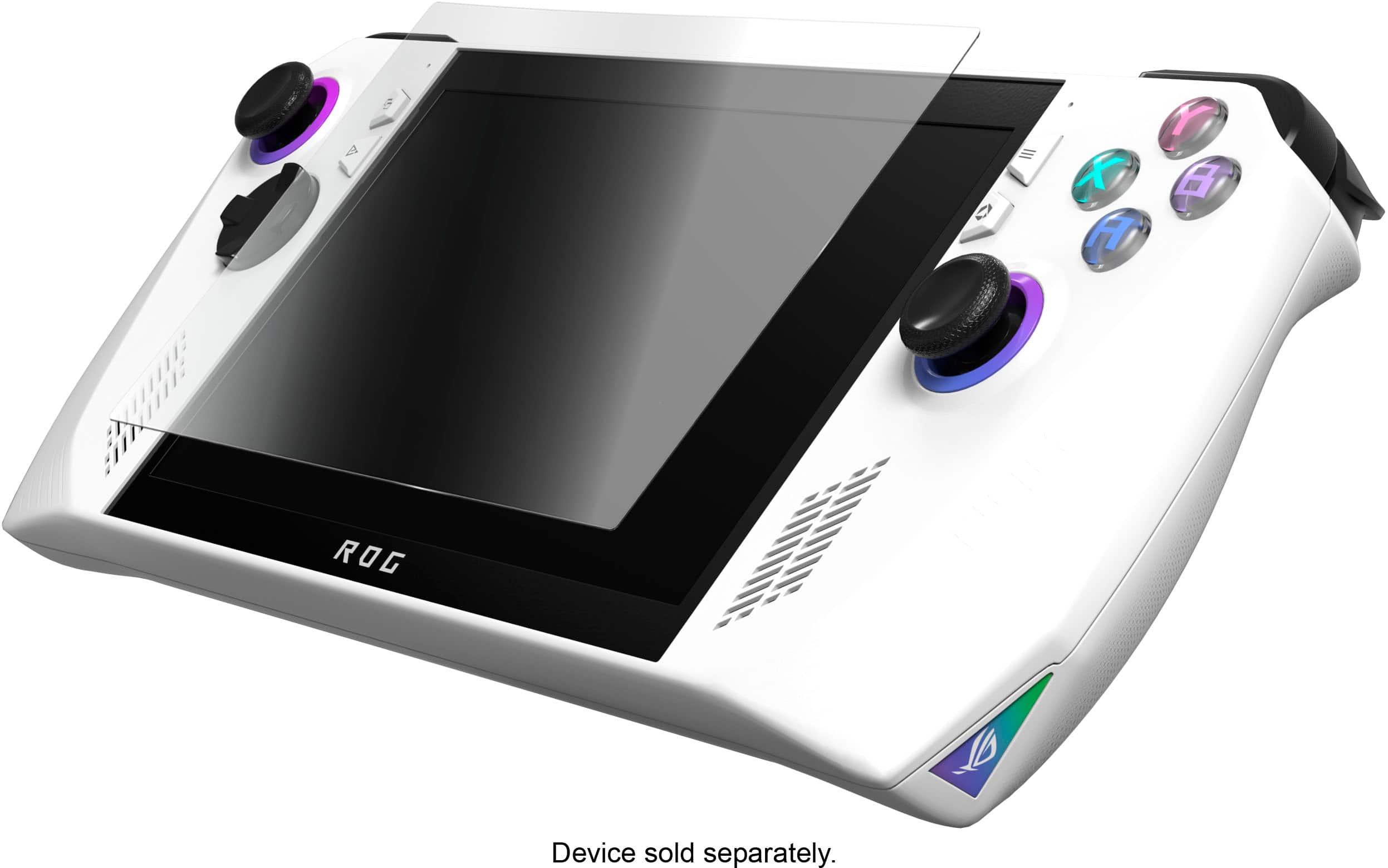 ZAGG - Glass+ Defense for ASUS ROG Ally 7" Gaming Device - Clear - Front_Zoom