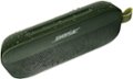Angle. Bose - SoundLink Flex Portable Bluetooth Speaker with Waterproof/Dustproof Design - Limited Edition Cypress Green.