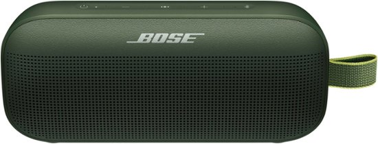 Front. Bose - SoundLink Flex Portable Bluetooth Speaker with Waterproof/Dustproof Design - Limited Edition Cypress Green.