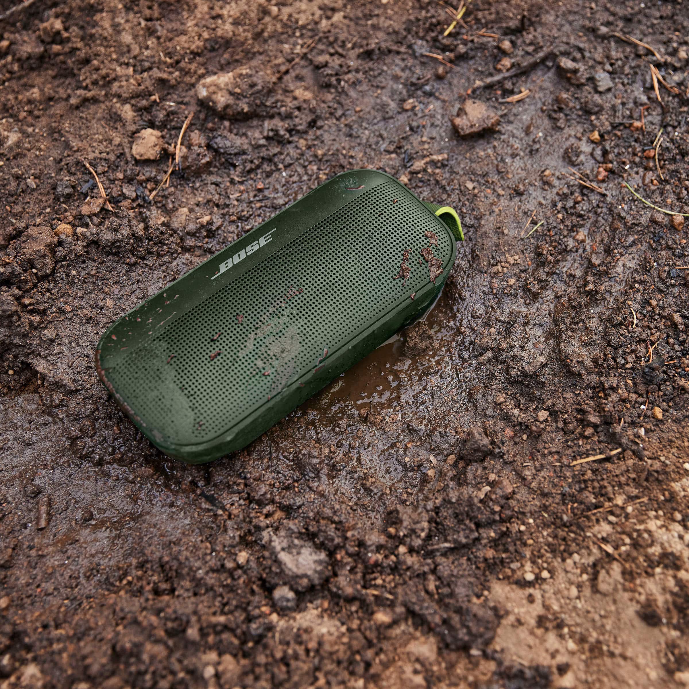 Alt View 12. Bose - SoundLink Flex Portable Bluetooth Speaker with Waterproof/Dustproof Design - Limited Edition Cypress Green.