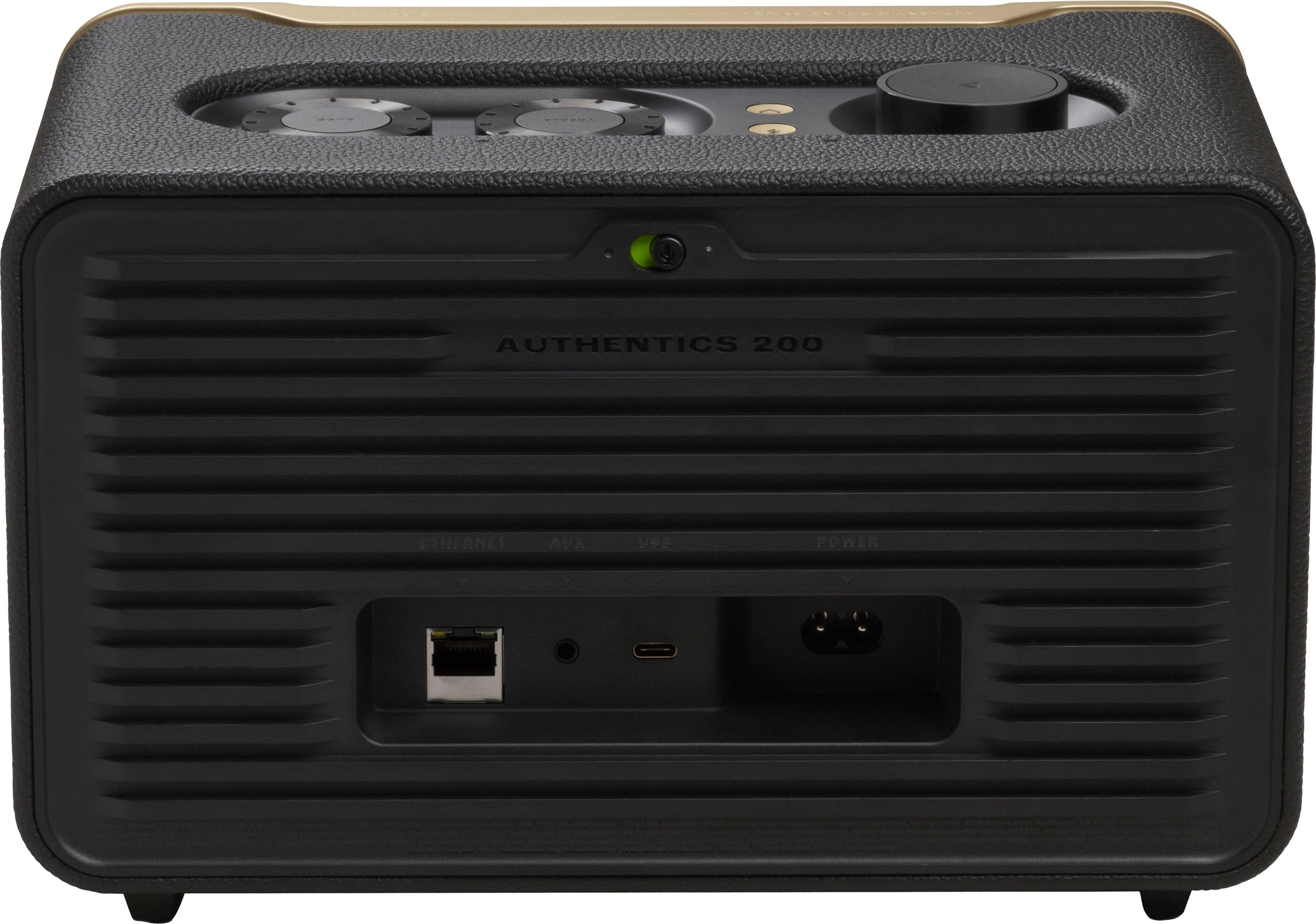 Alt View 11. JBL - Authentics 200 Smart Home Speaker - Black.