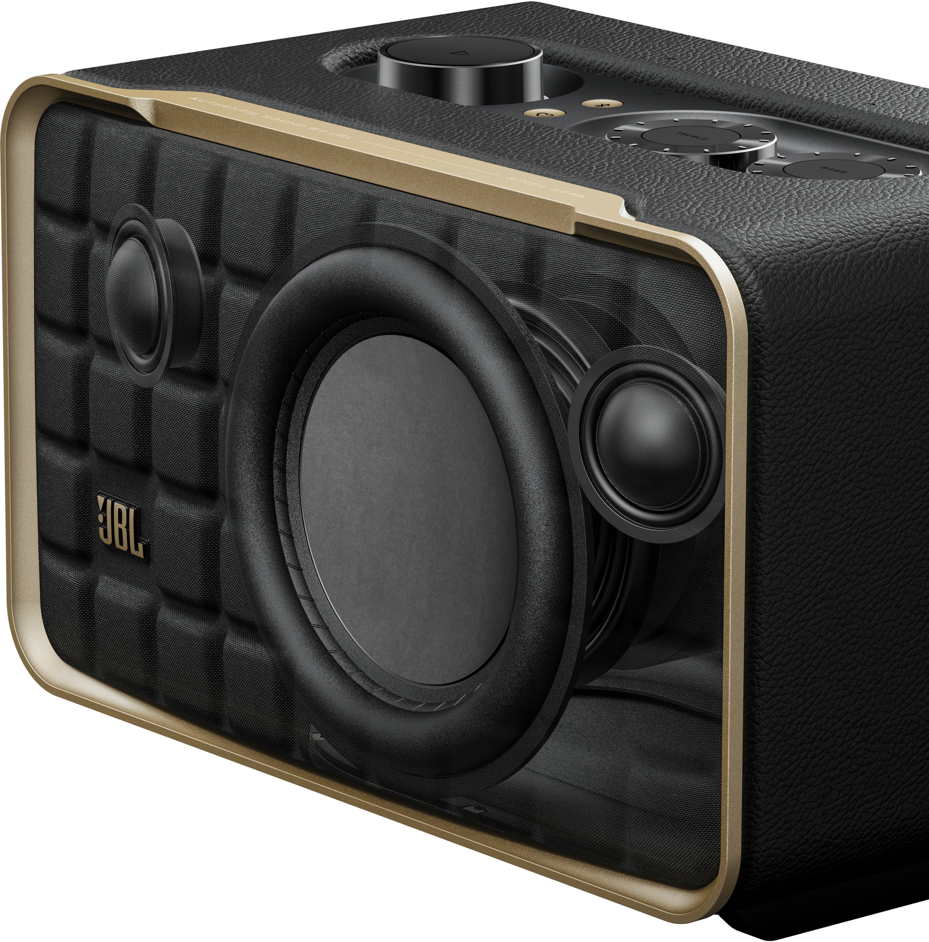 JBL Authentics 200 Smart Home Speaker Black JBLAUTH200BLKAM - Best Buy