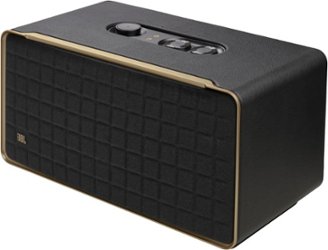 JBL - Authentics 500 Smart Home Speaker - Black - Front_Zoom