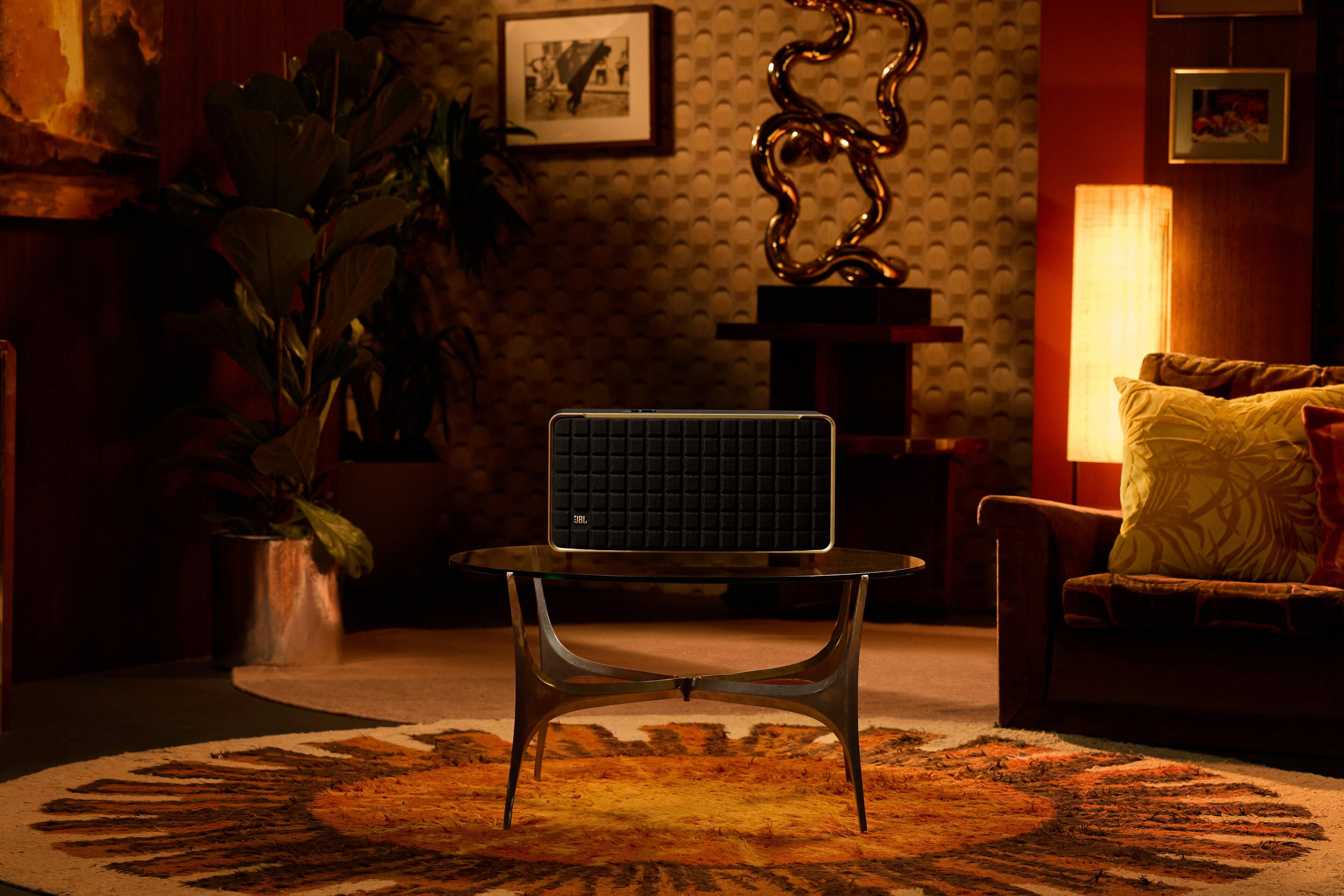 Alt View 24. JBL - Authentics 500 Smart Home Speaker - Black.