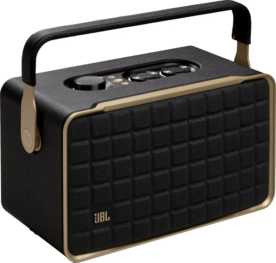 Jbl Rectangle JBL Authentics 300 Smart Home Speaker Black JBLAUTH300BLKAM - Best Buy