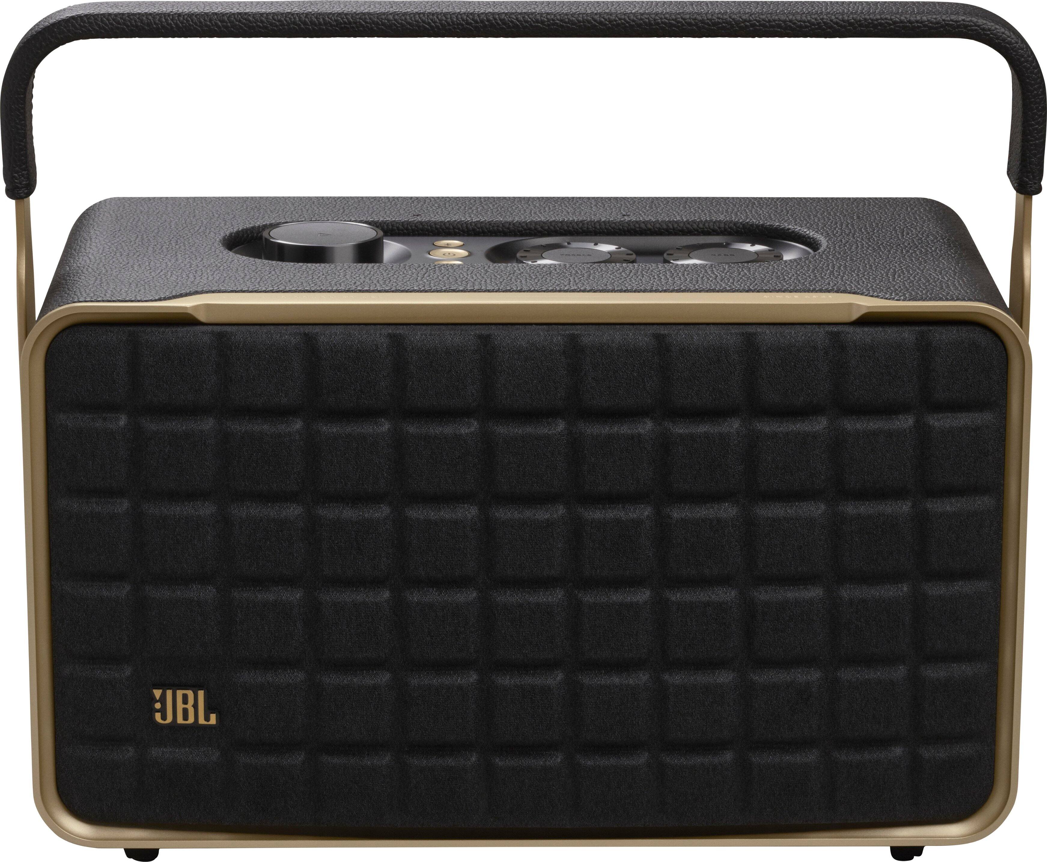 Left. JBL - Authentics 300 Smart Home Speaker - Black.